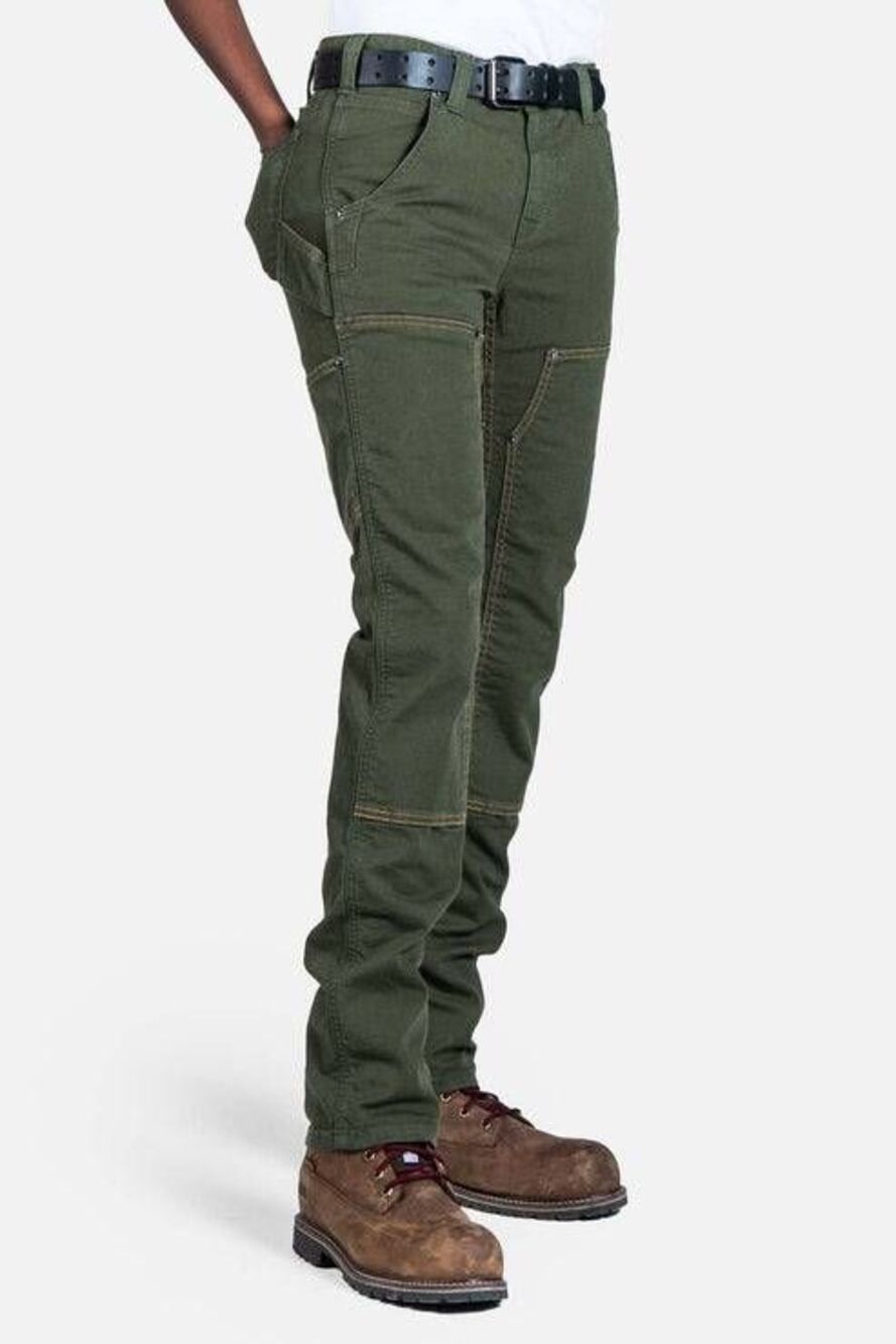 Dovetail Workwear Maven X Moss Green Jeans 16x28 Utility Tactical Blue Collar